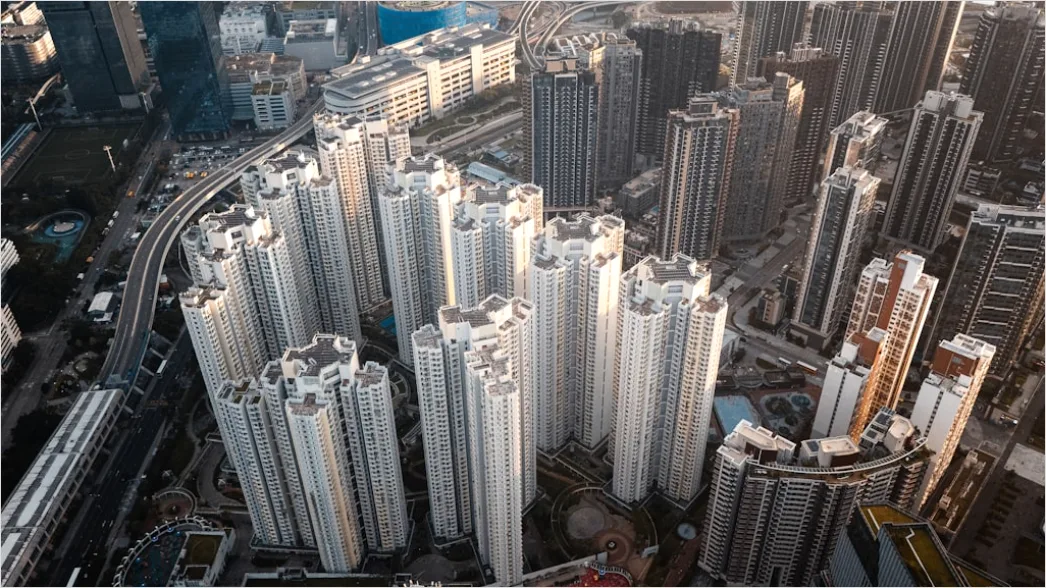 Detail Aerial Apartment Complex Number 7