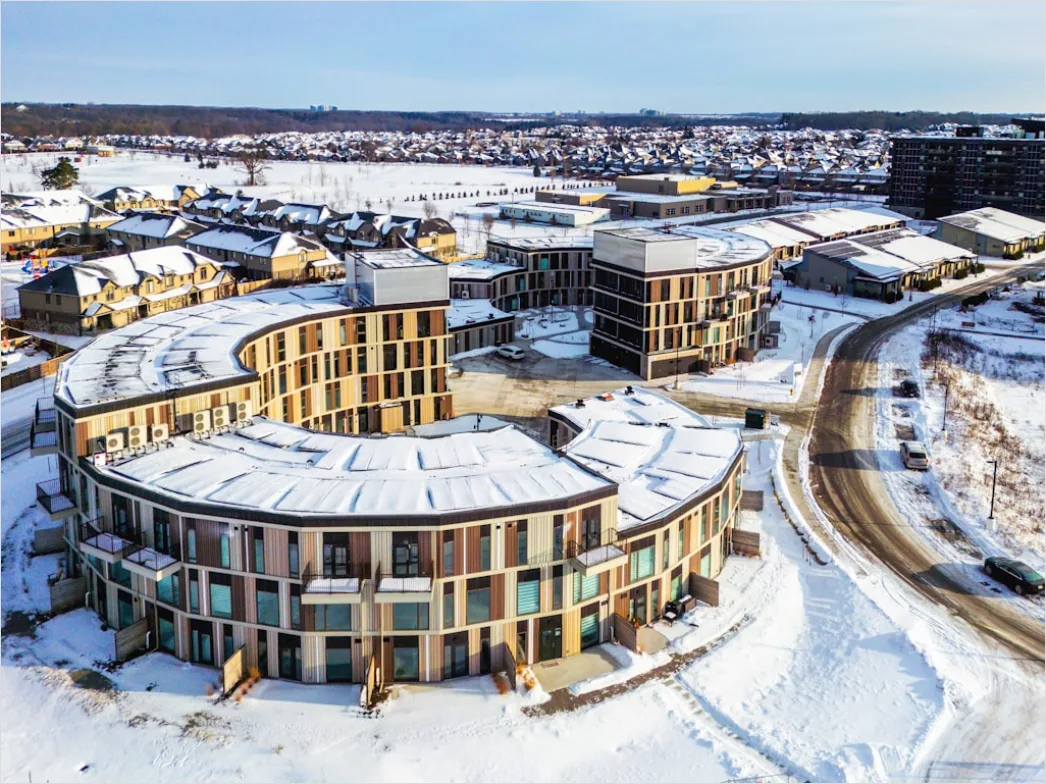 Detail Aerial Apartment Complex Number 8