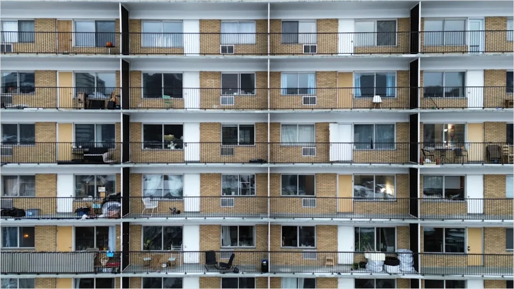 Detail Aerial Apartment Complex Number 10