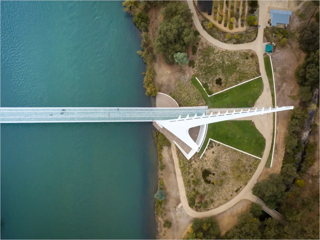 Detail Aerial Bridge From Above Number 20