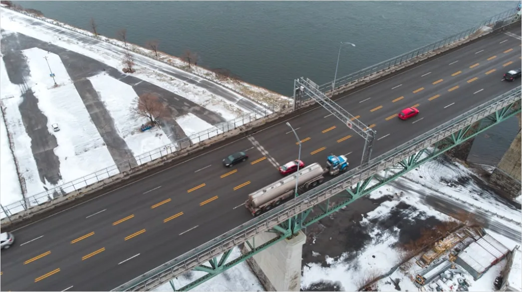 Detail Aerial Bridge From Above Number 4