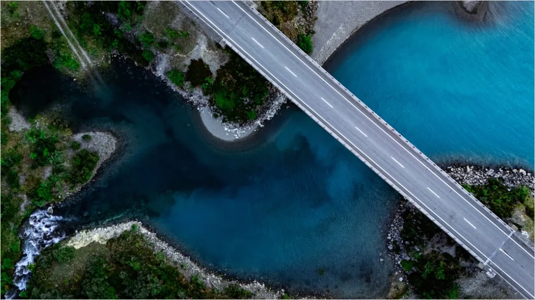 Detail Aerial Bridge From Above Number 10