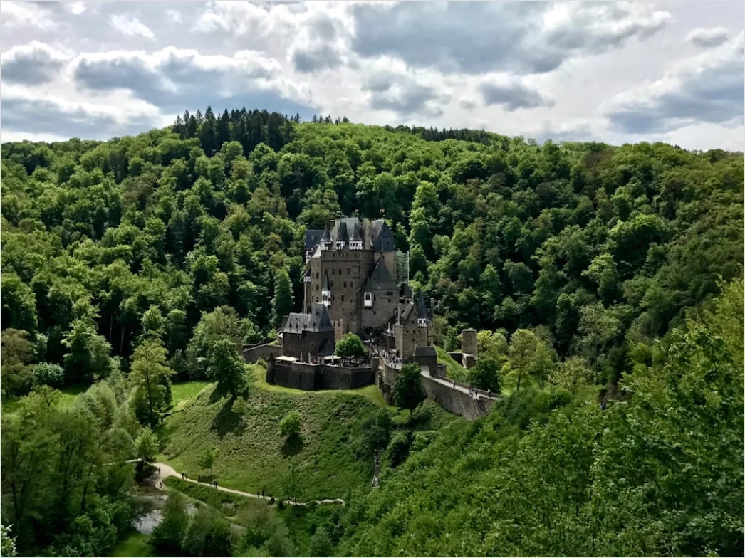 Detail Aerial Castle From Above Number 8