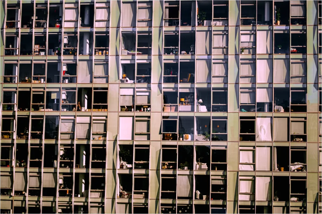 Detail Aerial City Blocks Pattern Number 12