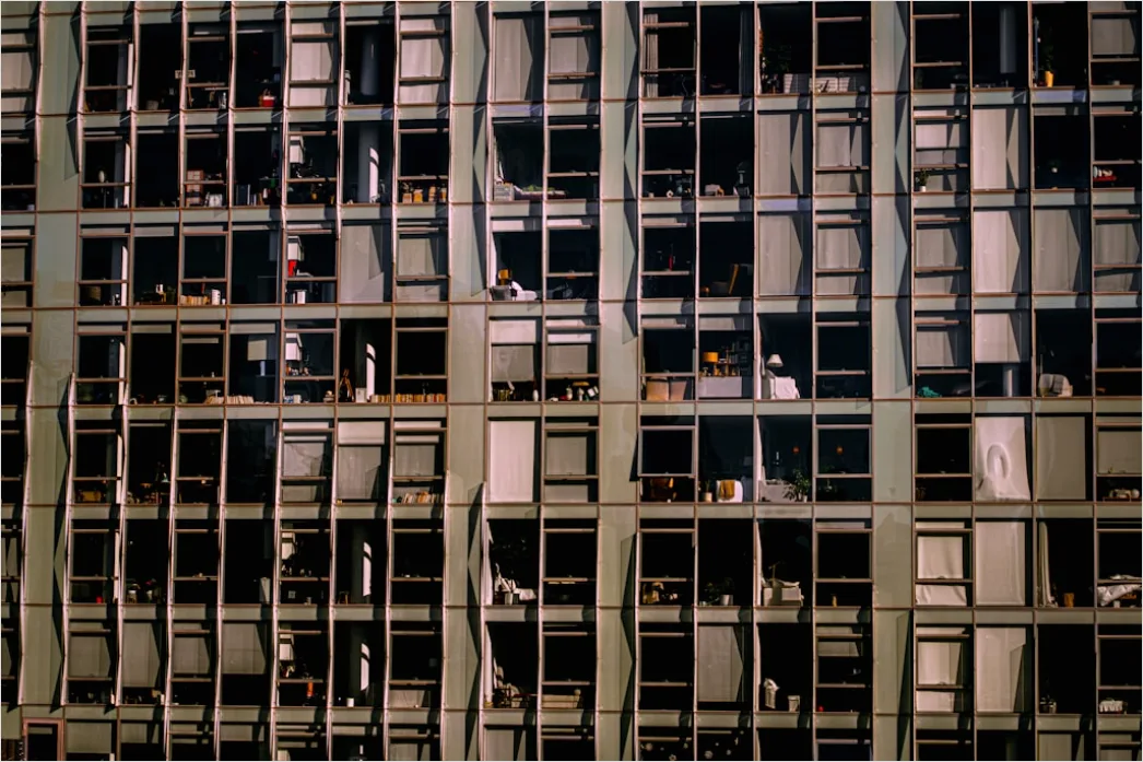 Detail Aerial City Blocks Pattern Number 15
