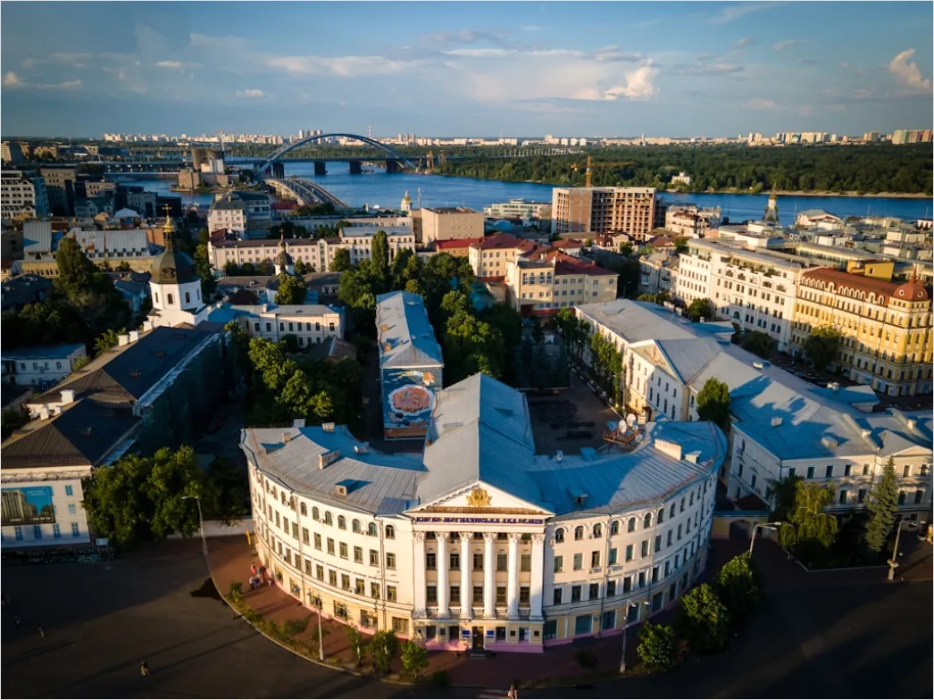 Detail Aerial City Square From Above Number 19