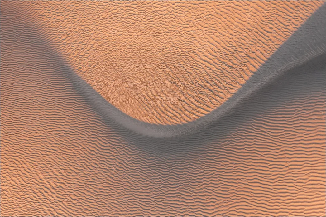 Detail Aerial Desert Dunes Number 2
