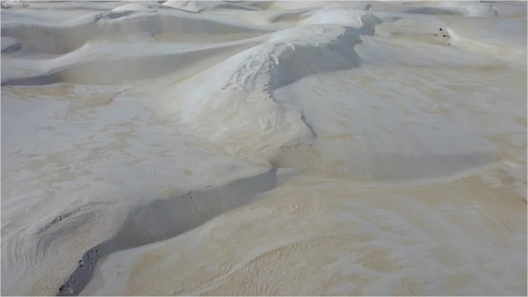 Detail Aerial Desert Dunes Number 15