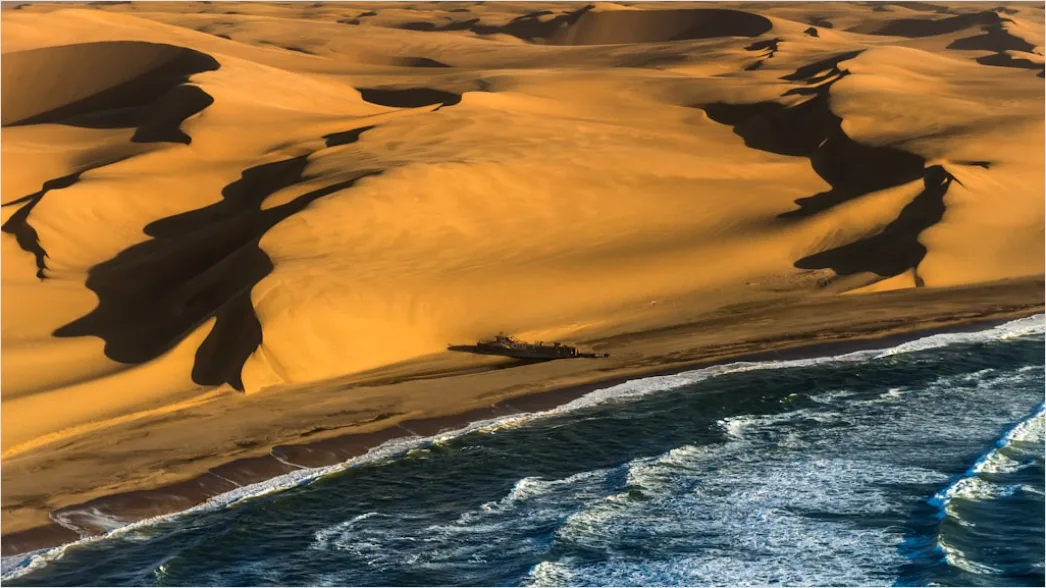 Detail Aerial Desert Dunes Number 16
