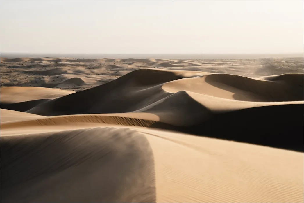 Detail Aerial Desert Dunes Number 5