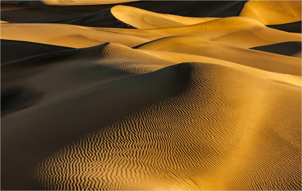 Detail Aerial Desert Dunes Number 7