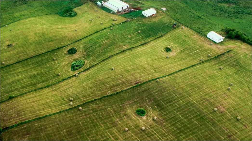 Detail Aerial Farm Property Number 19