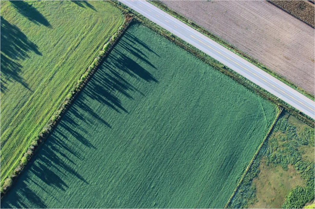 Detail Aerial Farm Property Number 4