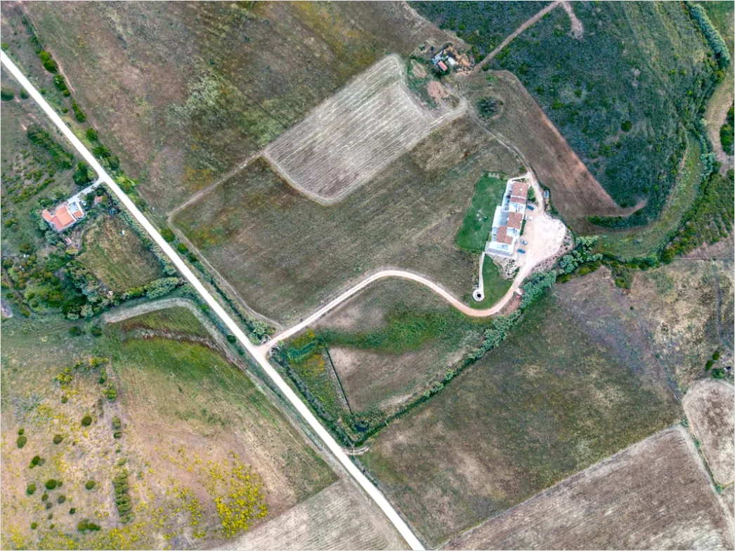 Detail Aerial Farm Property Number 6