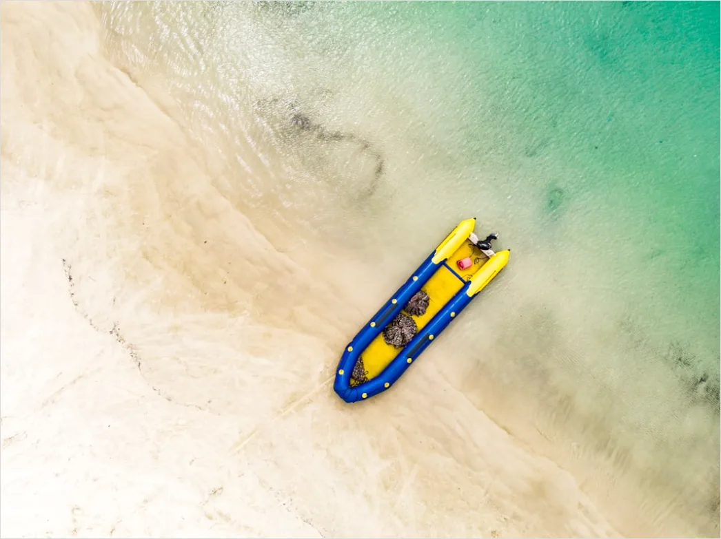 Detail Aerial Fishing Boats Harbor Number 5