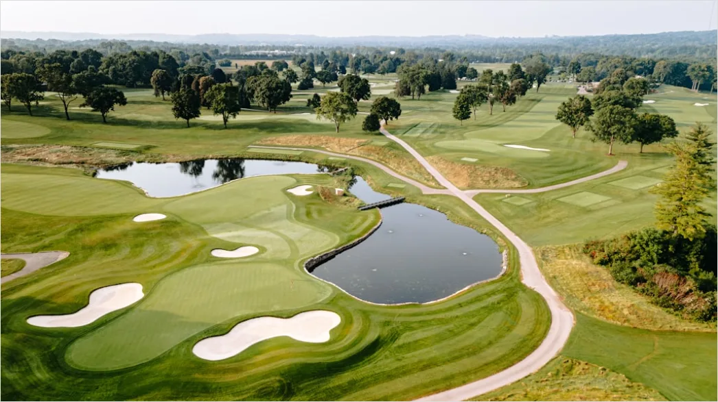 Detail Aerial Golf Course Number 11