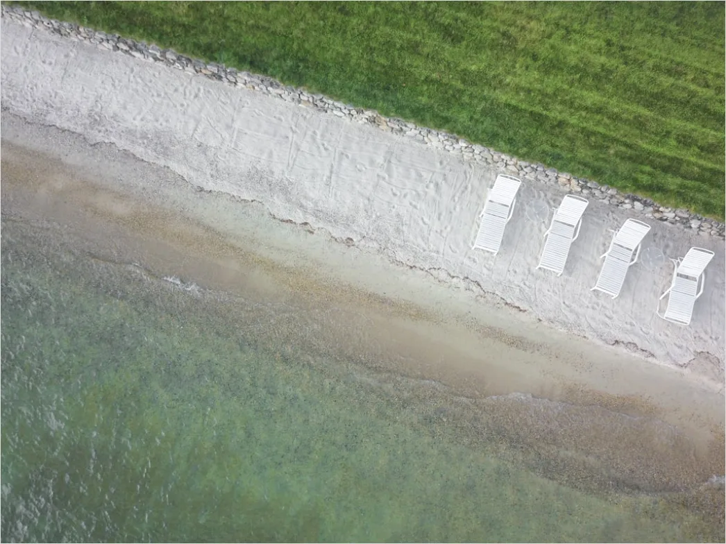 Detail Aerial Lake From Above Number 5