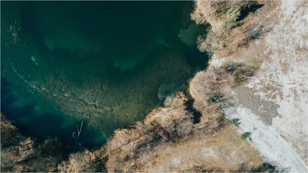 Detail Aerial Lake Shore Number 12