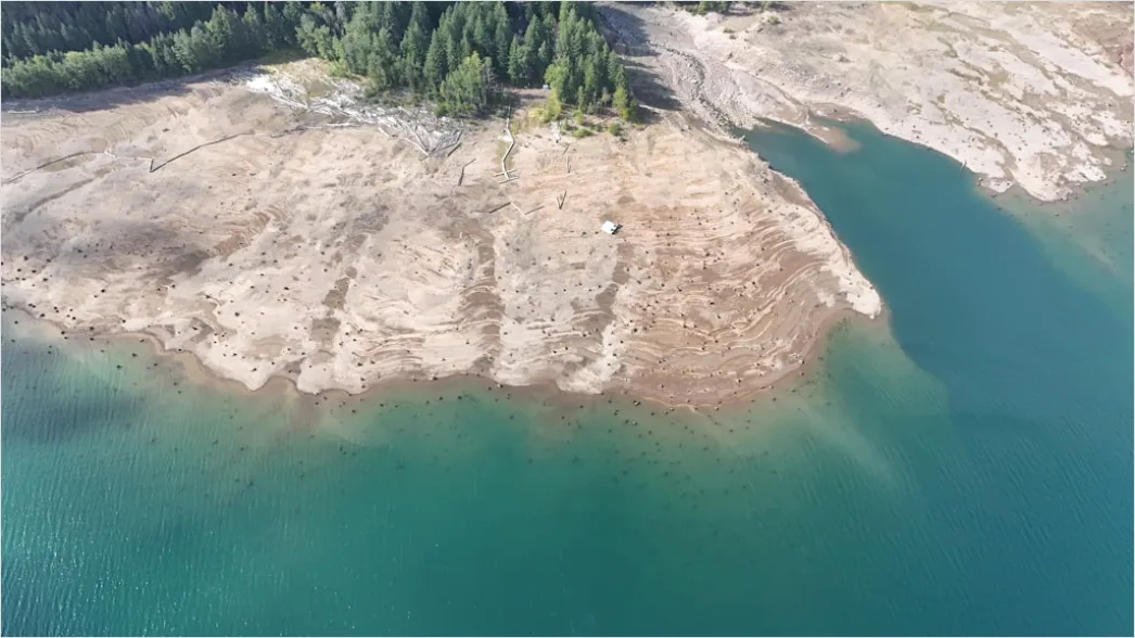 Detail Aerial Lake Shore Number 19