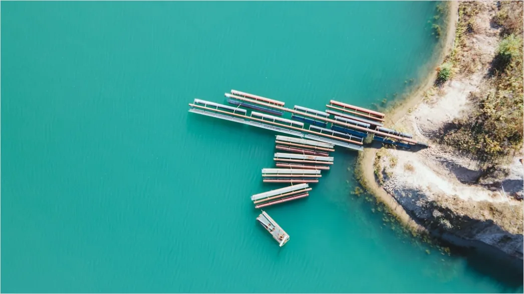 Detail Aerial Lake Shore Number 9