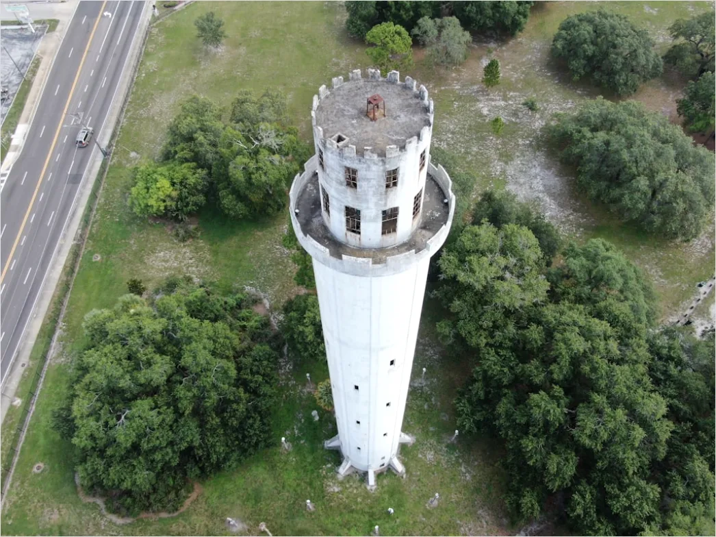 Detail Aerial Lighthouse From Above Number 14