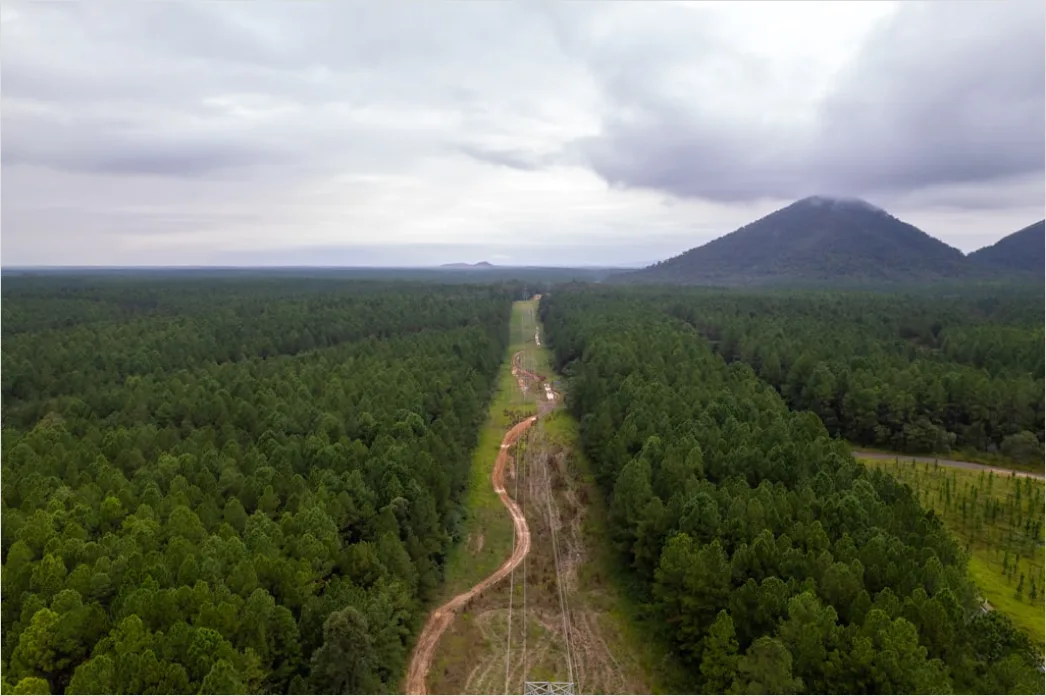 Detail Aerial Logging Deforestation Aerial Number 13