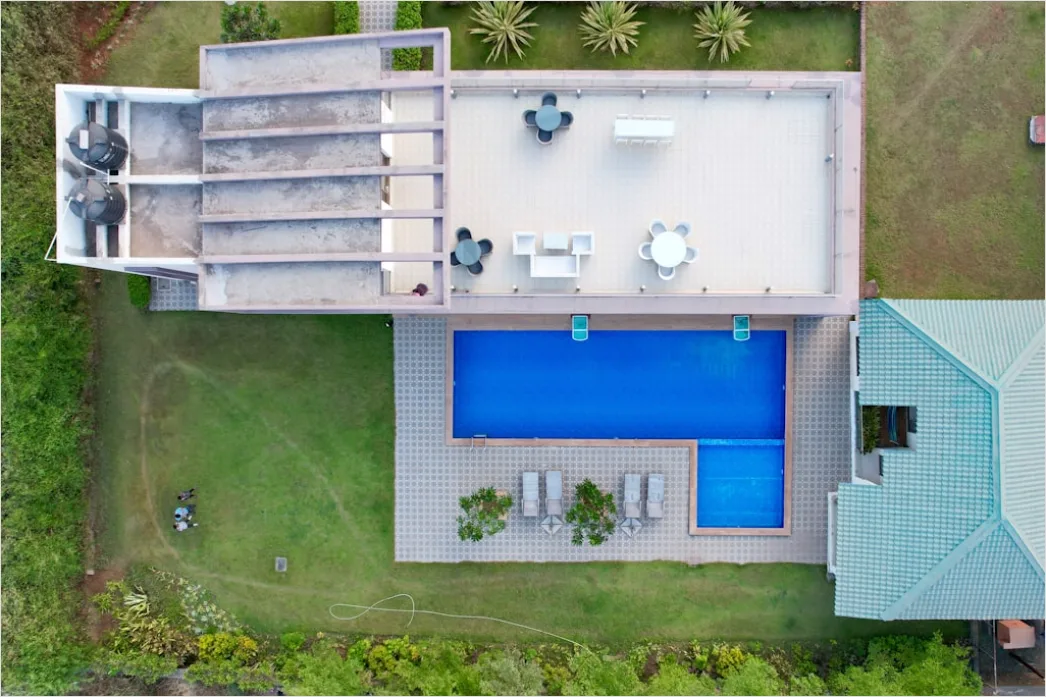 Detail Aerial Luxury Villa Number 2