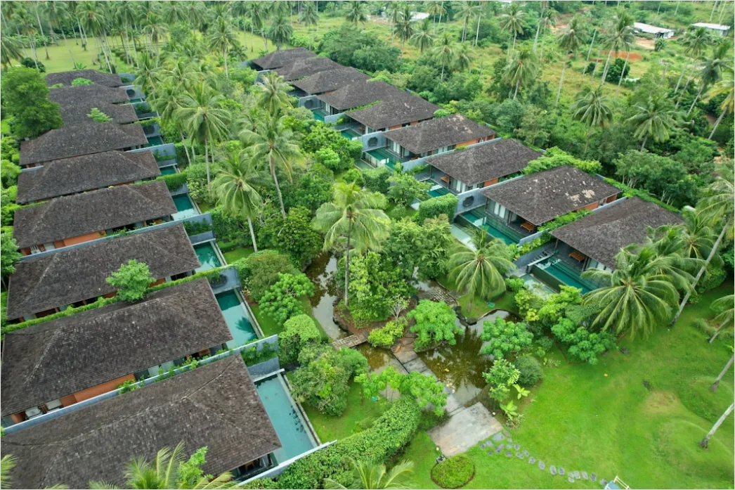 Detail Aerial Luxury Villa Number 15