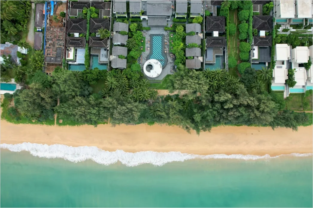 Detail Aerial Luxury Villa Number 8
