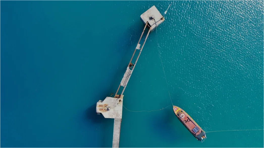 Detail Aerial Offshore Platforms Number 17