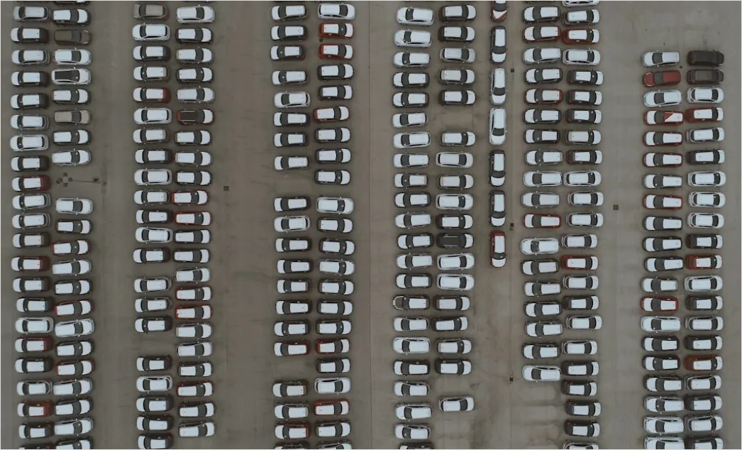 Detail Aerial Parking Lot Full Number 12