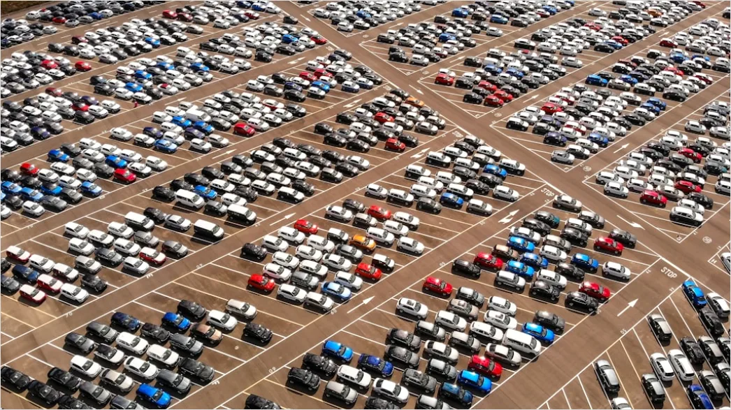 Detail Aerial Parking Lot Full Number 5