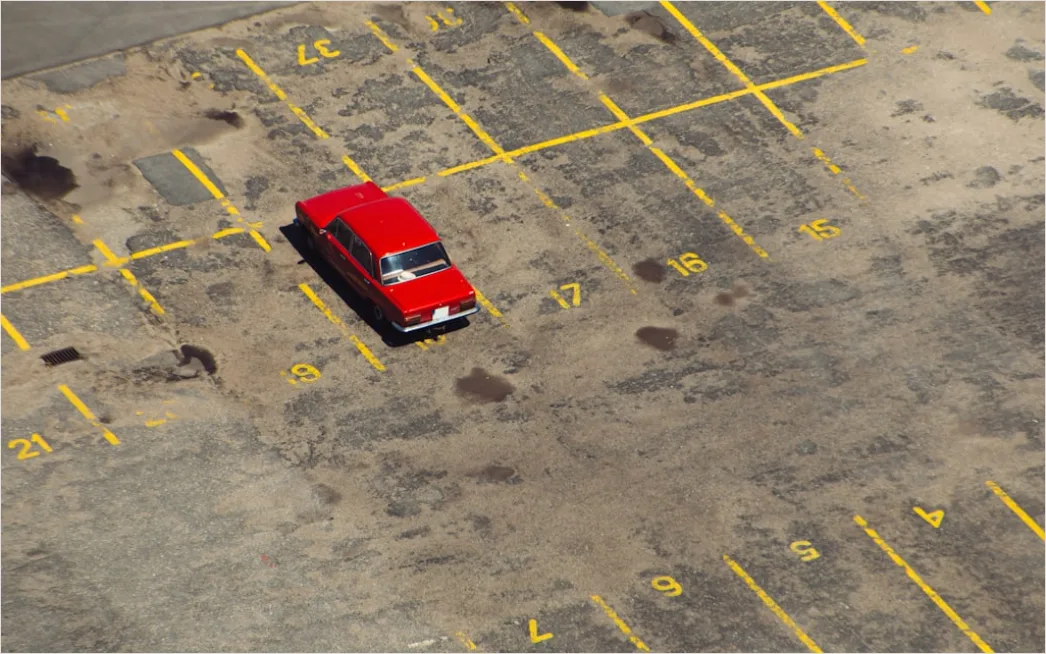 Detail Aerial Parking Lot Full Number 6