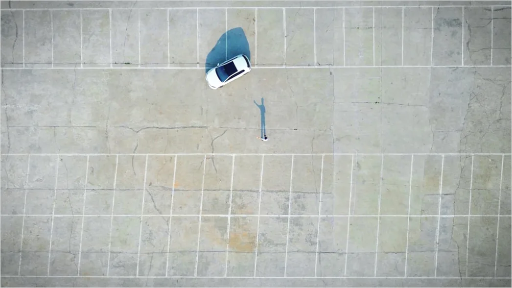 Detail Aerial Parking Lot Full Number 8