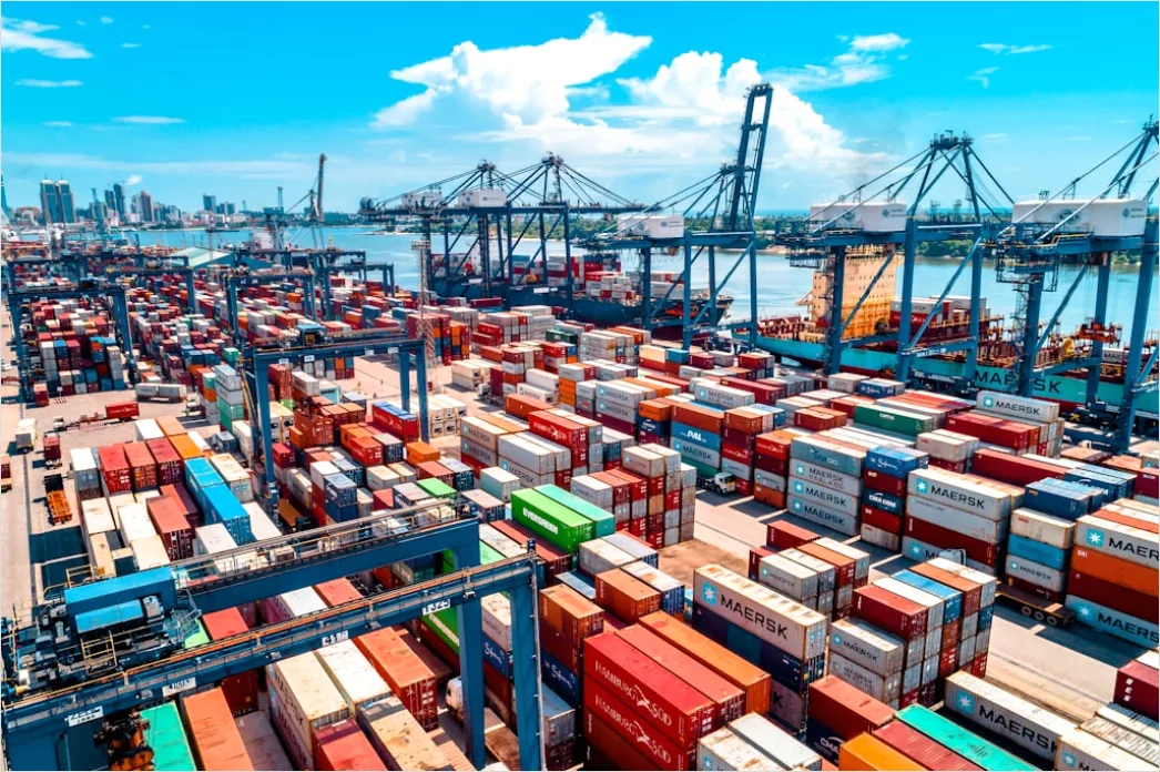 Detail Aerial Port Container Terminal Number 2