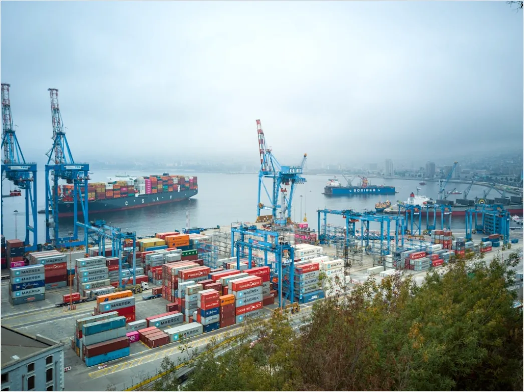 Detail Aerial Port Container Terminal Number 11