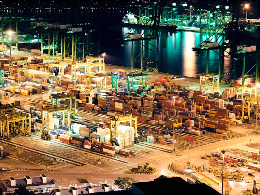 Detail Aerial Port Container Terminal Number 19