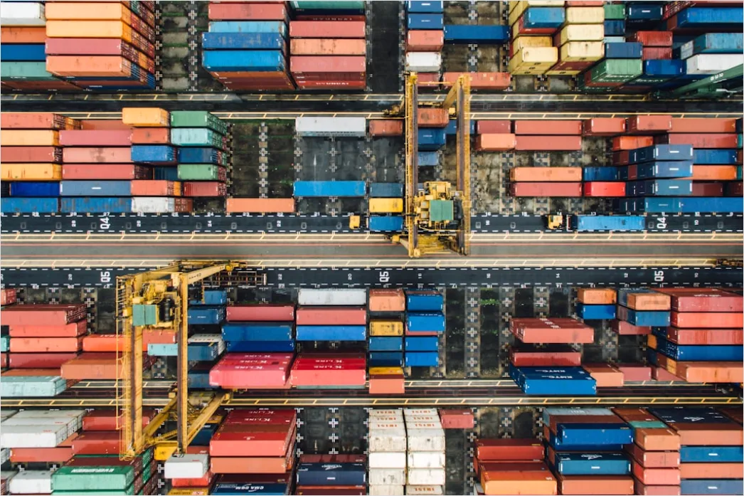 Detail Aerial Port Container Terminal Number 10