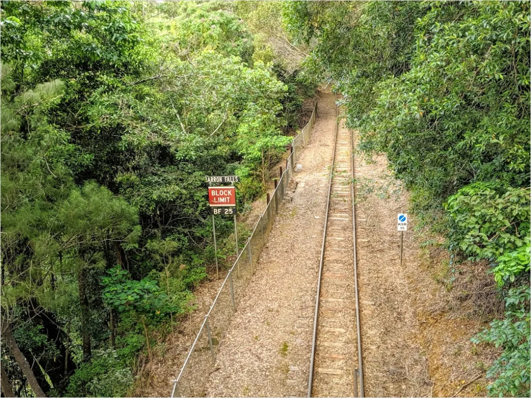 Detail Aerial Railway From Above Number 12