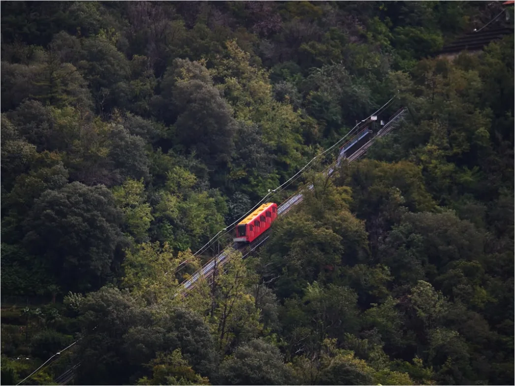 Detail Aerial Railway From Above Number 13