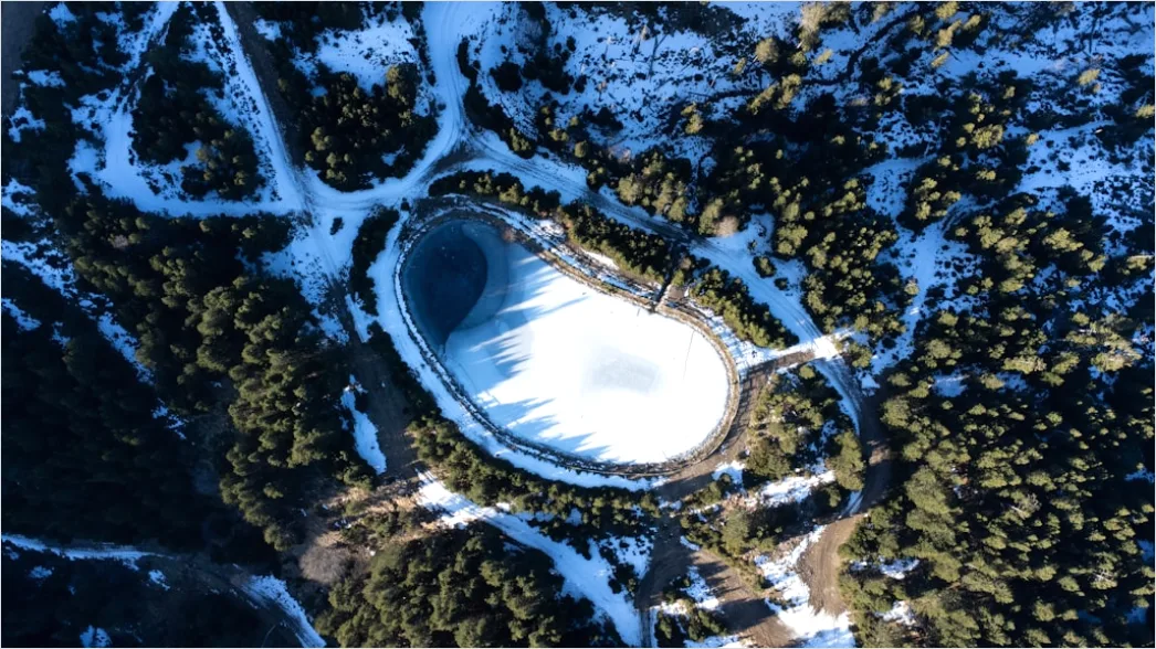 Detail Aerial Reservoir Aerial View Number 16