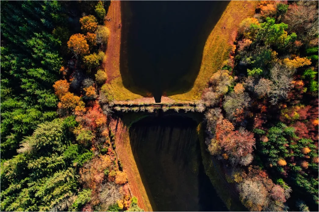 Detail Aerial Reservoir Aerial View Number 4