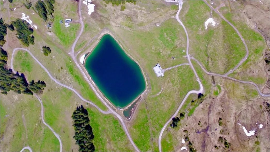Detail Aerial Reservoir Aerial View Number 7