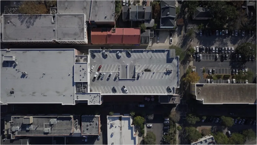 Detail Aerial Rooftop Texture Number 13