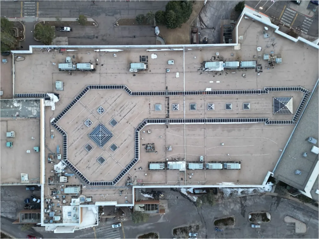 Detail Aerial Rooftop Texture Number 9