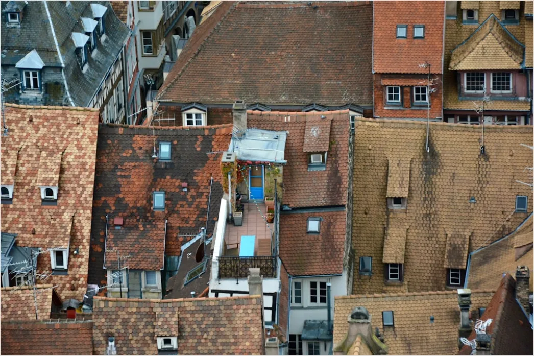 Detail Aerial Rooftop Texture Number 10
