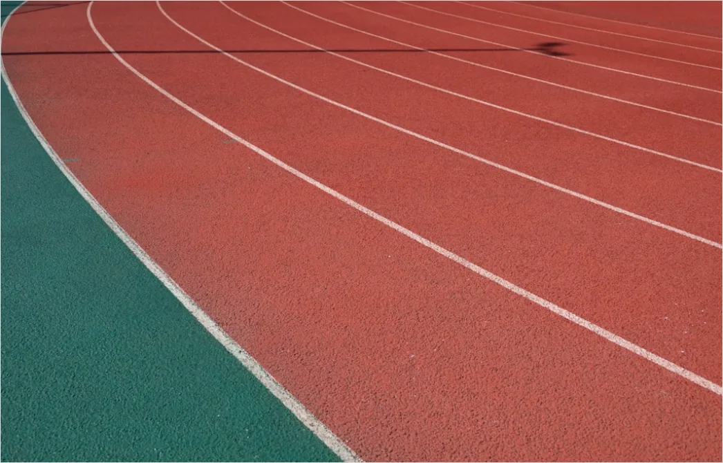 Detail Aerial Runners Track Stadium Number 9