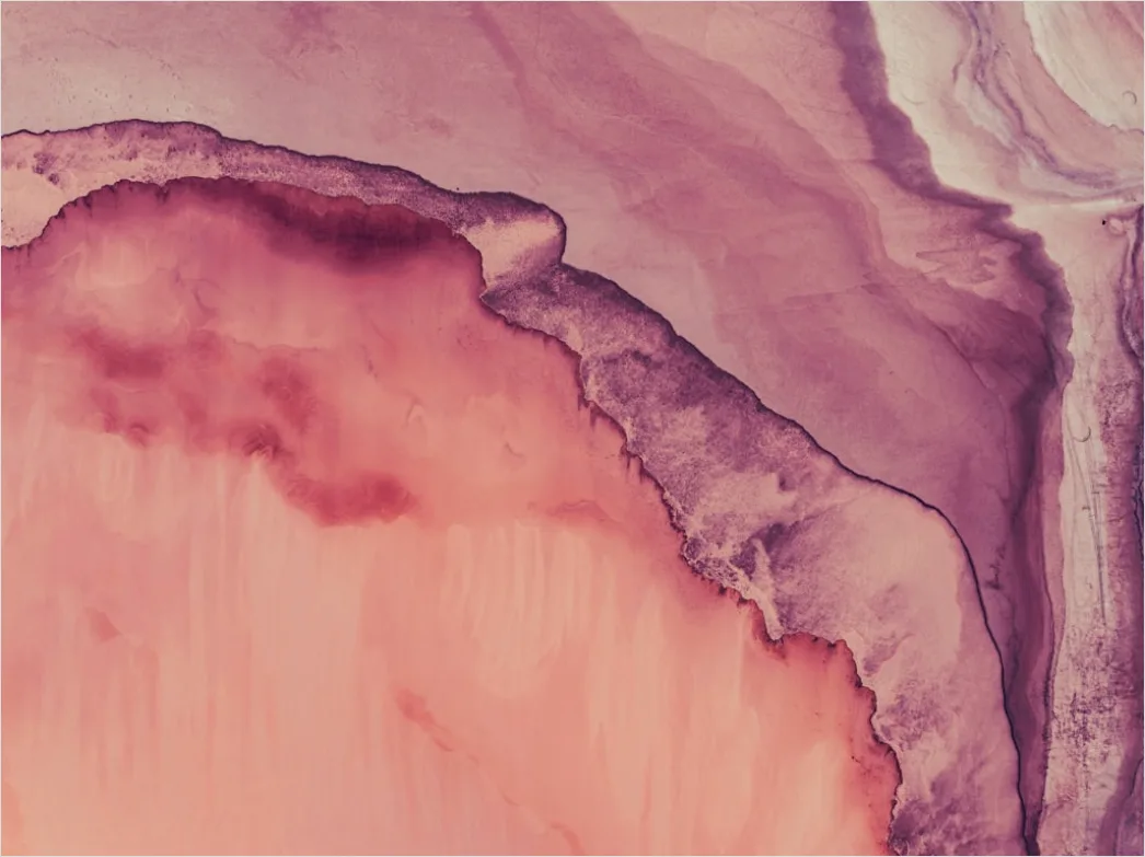 Detail Aerial Salt Flats Patterns Number 13