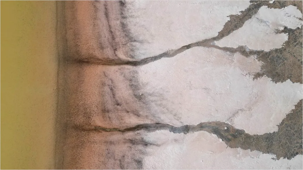 Detail Aerial Salt Lake Patterns Number 15