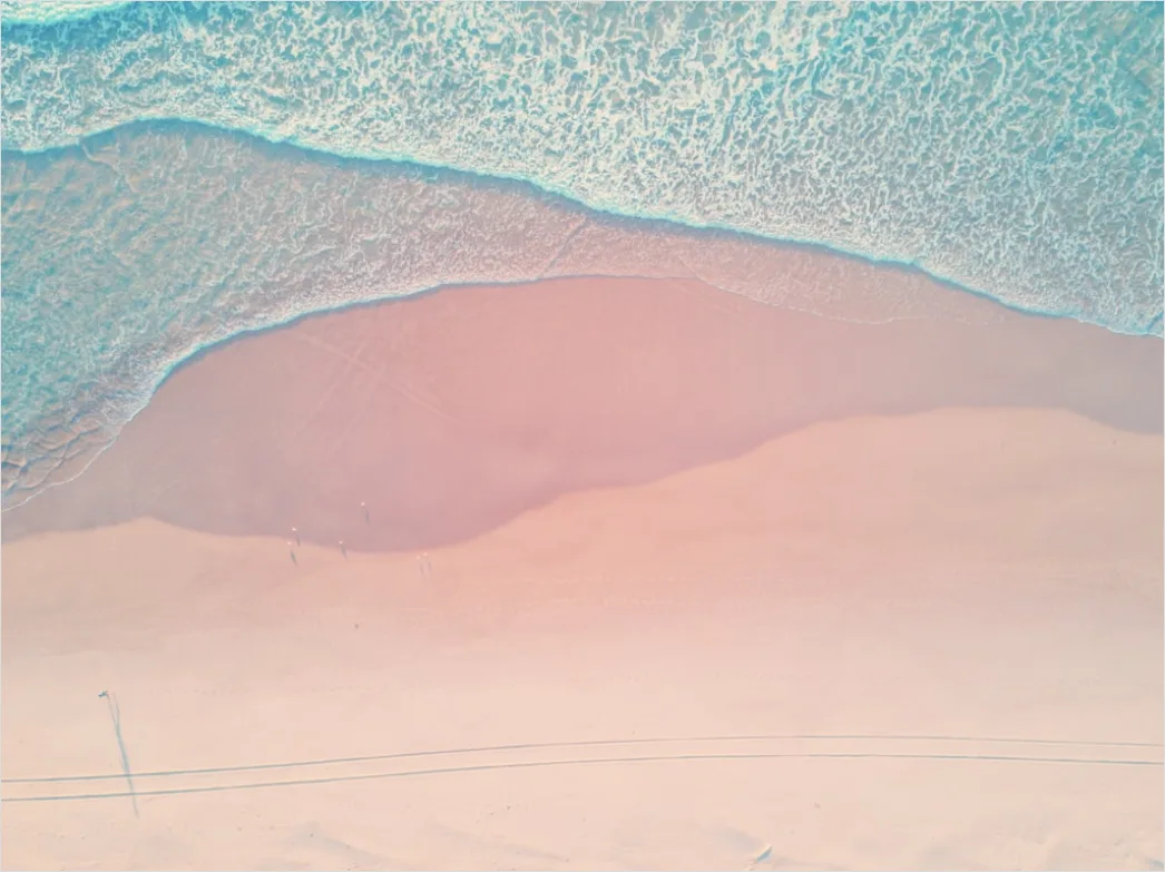 Detail Aerial Sand Dune Patterns Number 4
